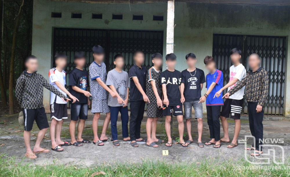 Công an Phú Bình: Điều tra nhóm thanh, thiếu niên cố ý gây thương tích
