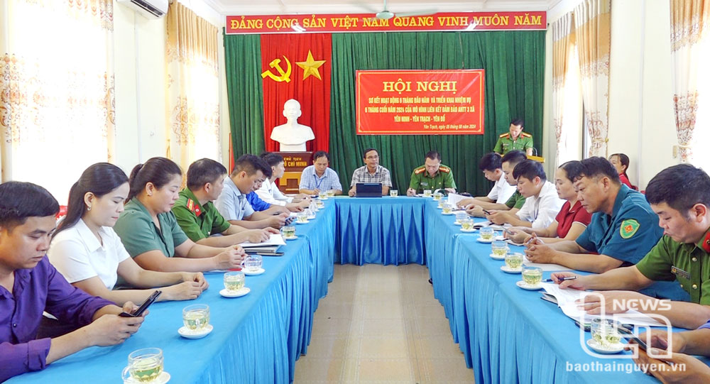 Nhân rộng mô hình bảo vệ an ninh trật tự liên xã