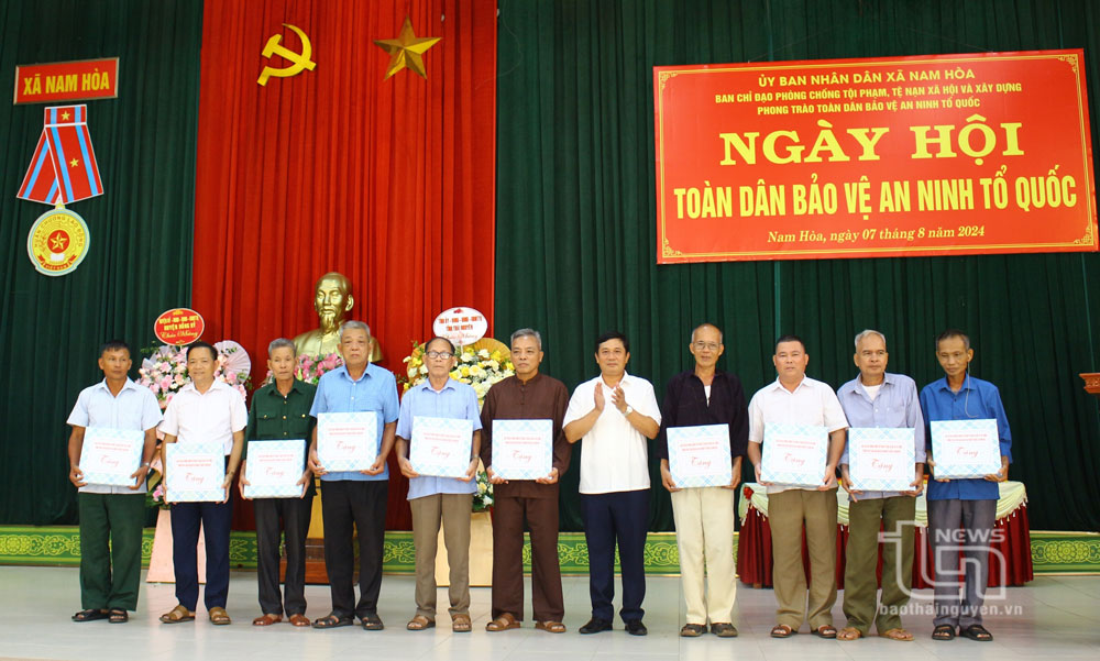 Ngày hội điểm Toàn dân bảo vệ an ninh tổ quốc huyện Đồng Hỷ