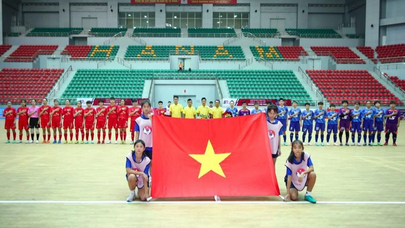 Khai mạc Giải futsal nữ vô địch quốc gia 2024