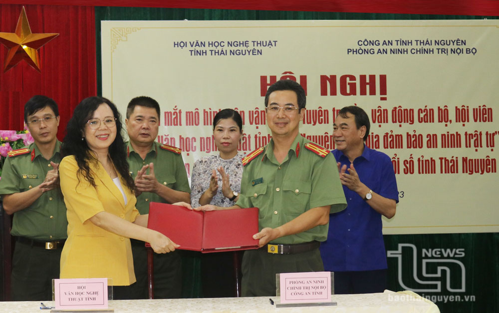 Ra mắt mô hình dân vận khéo về đảm bảo an ninh trật tự