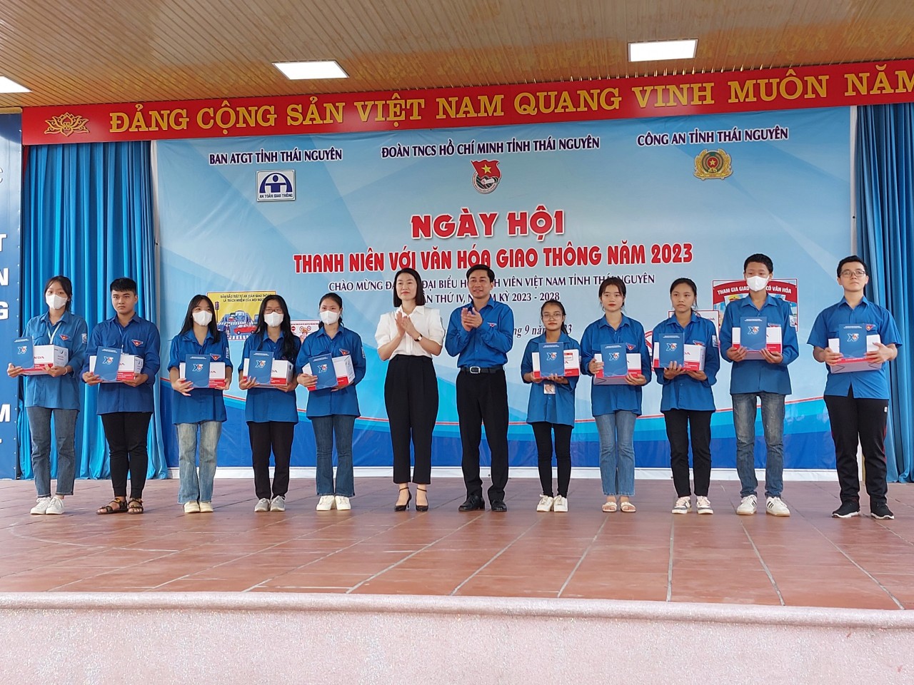 Nhiều hoạt động tại Ngày hội "Thanh niên với văn hóa giao thông"