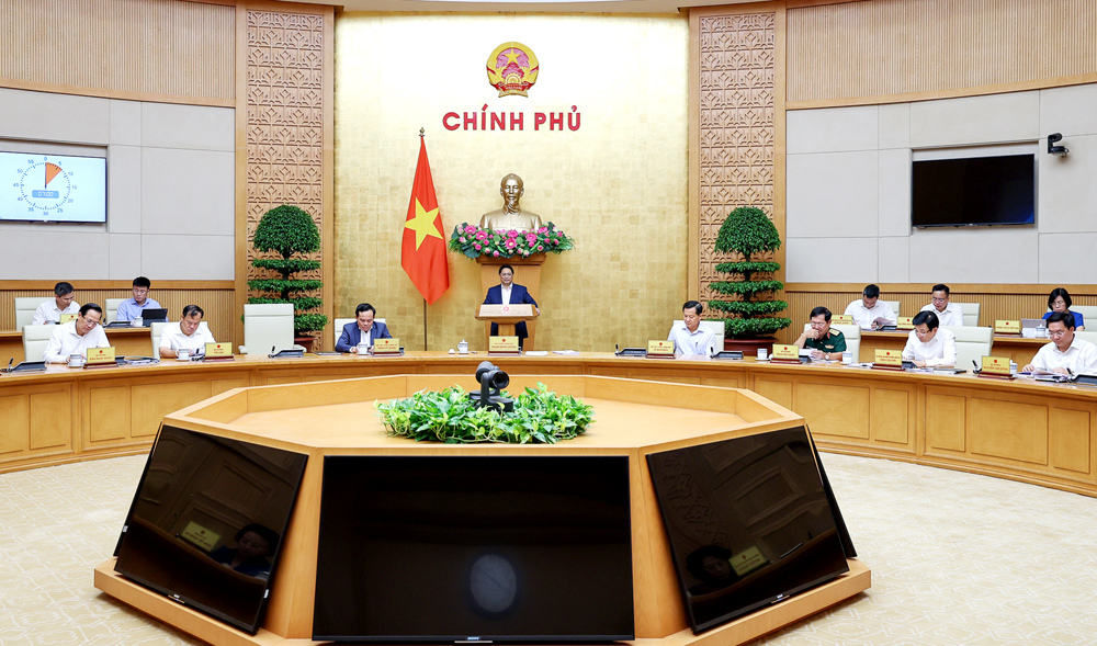 Thủ tướng Phạm Minh Chính chủ trì phiên họp Chính phủ chuyên đề xây dựng pháp luật