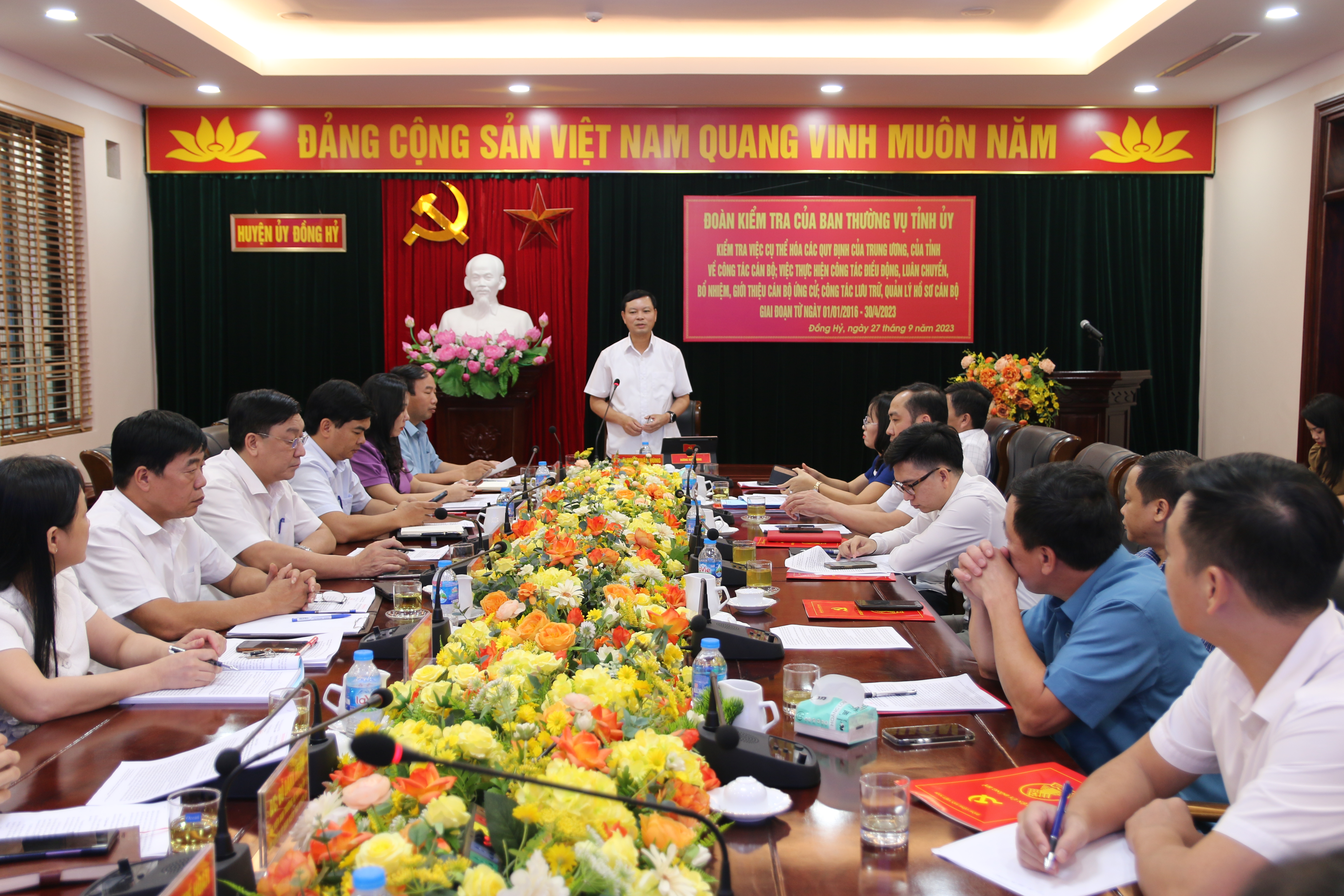 Lãnh đạo thực hiện công tác quy hoạch cán bộ bảo đảm chất lượng