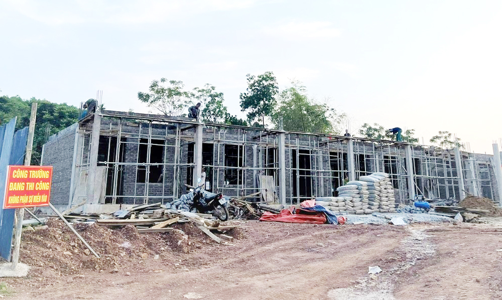 Đại Từ: Đầu tư 12 tỷ đồng xây dựng nhà lớp học 3 tầng