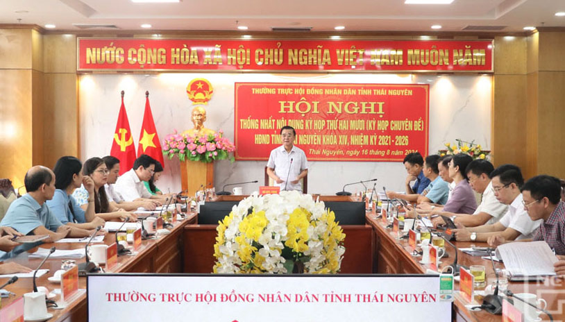 Sáng mai (6-9): Khai mạc Kỳ họp thứ 20 HĐND tỉnh Thái Nguyên