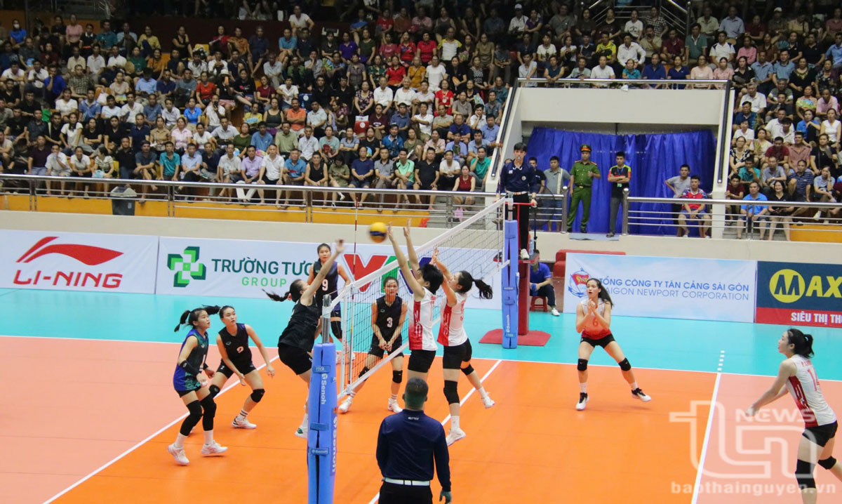Thái Nguyên lần thứ 2 liên tiếp vào Chung kết Giải vô địch bóng chuyền U23 quốc gia