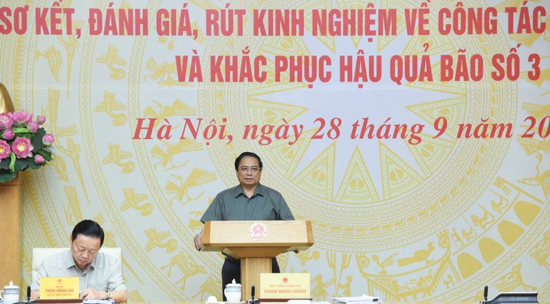 Thực hiện nghiêm túc 6 nhóm giải pháp khắc phục hậu quả bão số 3