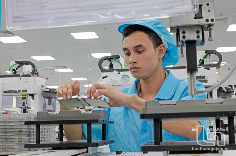 Thái Nguyên: Chỉ số sản xuất công nghiệp tăng cao nhất từ đầu năm đến nay