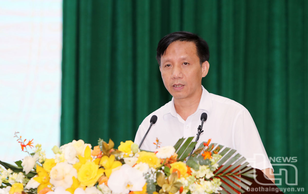 Giám đốc Sở Tài nguyên và Môi trường Đặng Văn Huy báo cáo giải trình tại Kỳ họp.