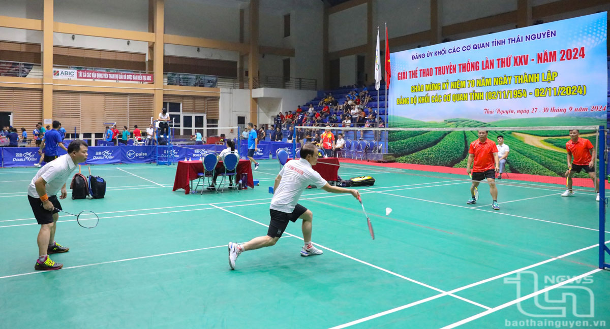 Sôi nổi Giải thể thao truyền thống Khối các cơ quan tỉnh Thái Nguyên