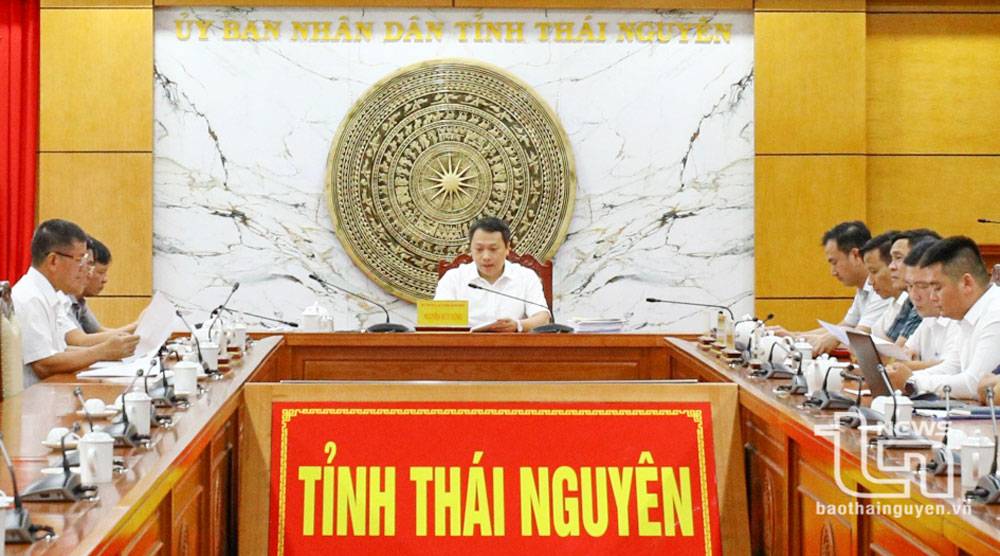 Dự tại Điểm cầu Thái Nguyên có đồng chí Nguyễn Huy Dũng, Phó Bí thư Tỉnh ủy, Chủ tịch UBND tỉnh.