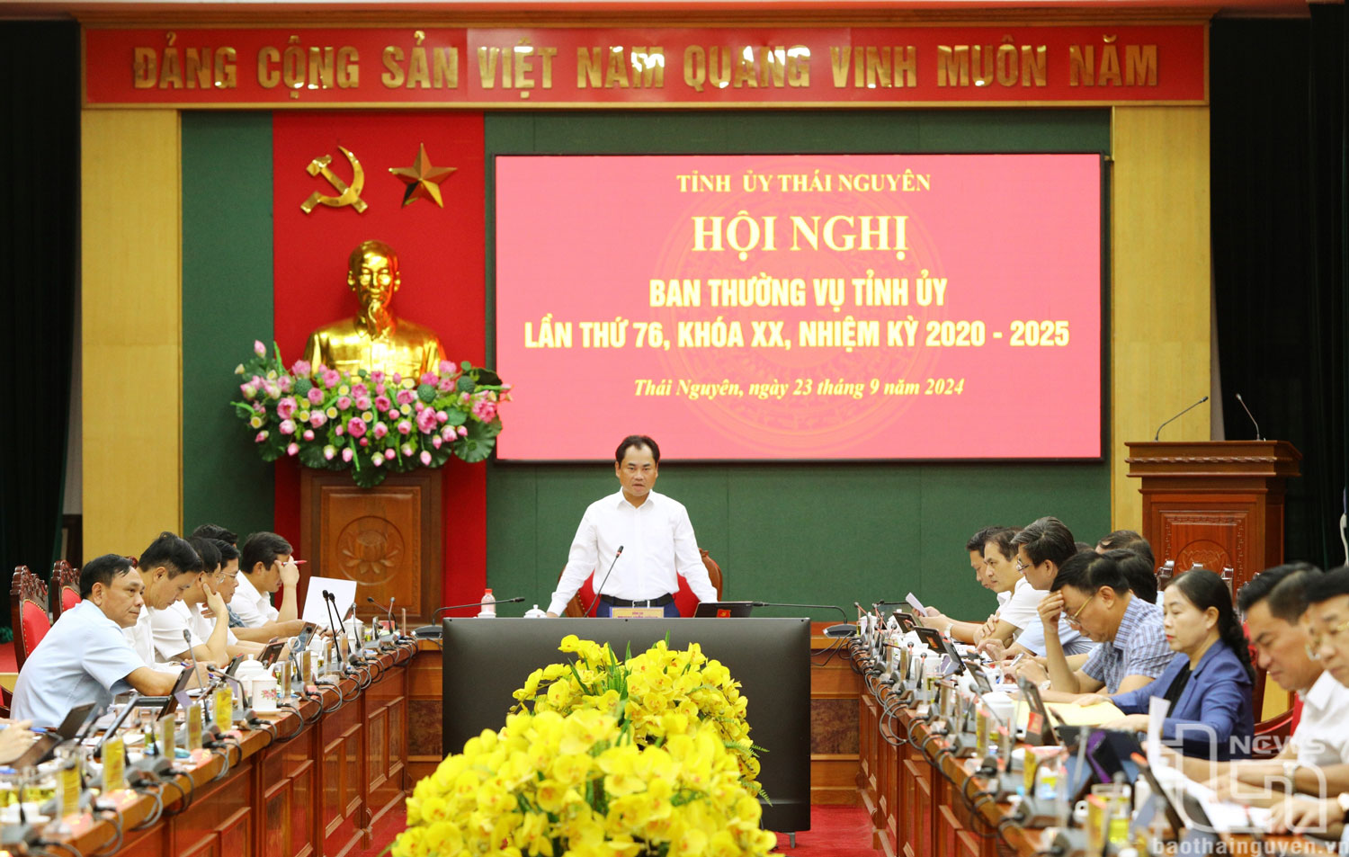 Hội nghị Ban Thường vụ, Ban Chấp hành Đảng bộ tỉnh: Triển khai các giải pháp với tinh thần quyết liệt và nỗ lực cao nhất