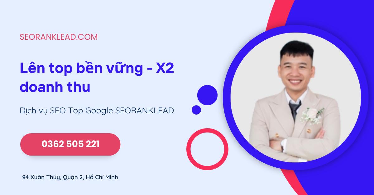 SEORANKLEAD - Công ty SEO uy tín tại TP. Hồ Chí Minh