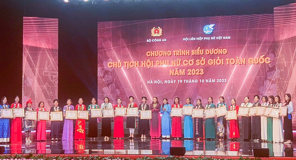 Thái Nguyên có 4 cá nhân được biểu dương Chủ tịch Hội Phụ nữ cơ sở giỏi toàn quốc