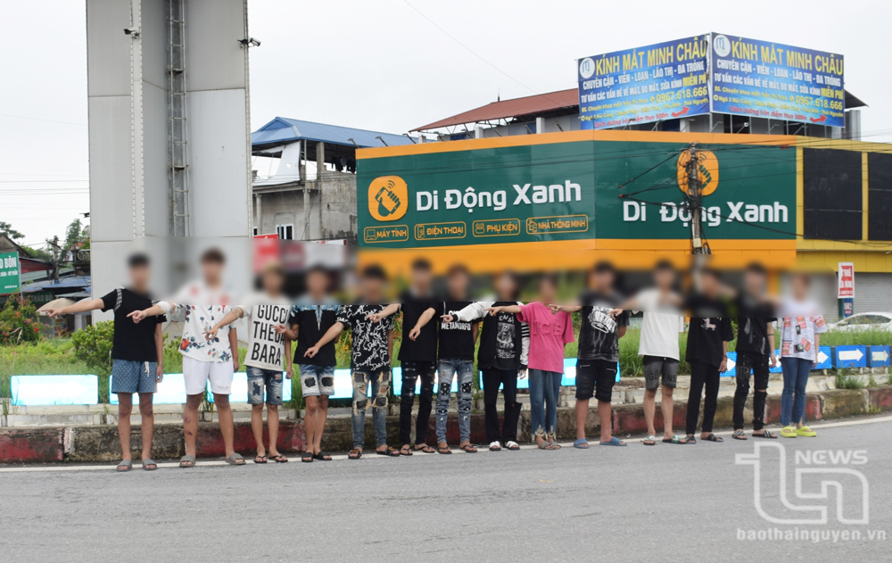 Phú Bình: Khởi tố 21 thanh, thiếu niên gây rối trật tự công cộng