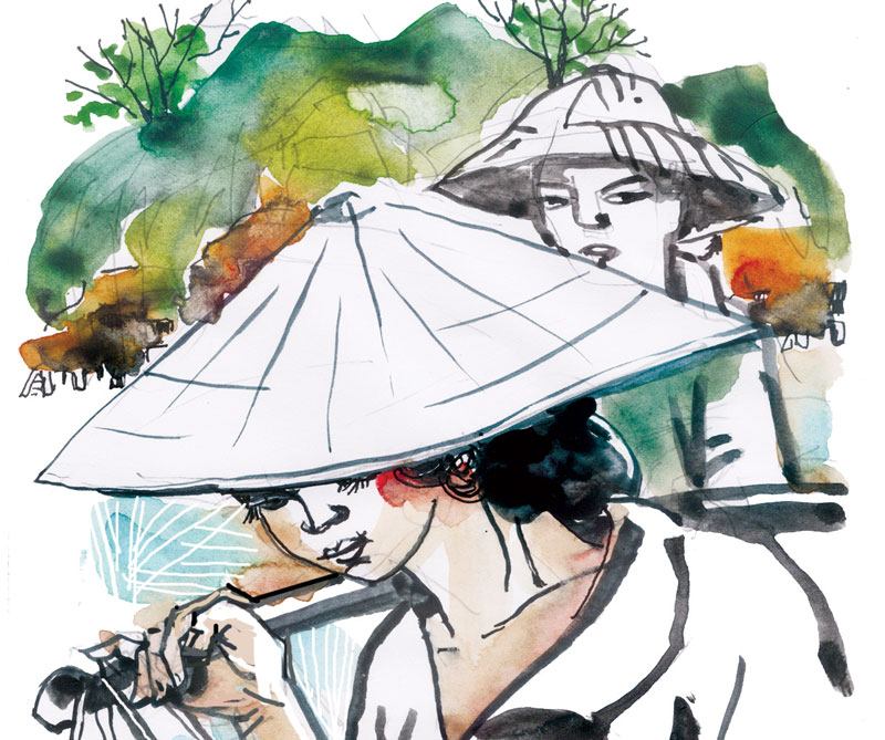 Mùa cốm xanh về