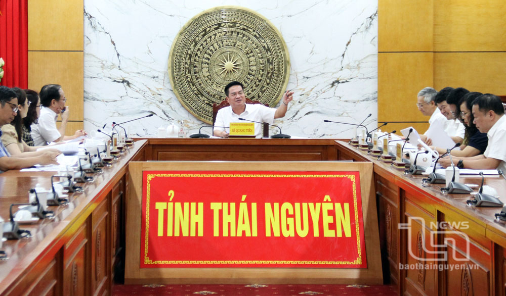 Triển khai tổ chức Giải thưởng báo chí Huỳnh Thúc Kháng tỉnh Thái Nguyên lần thứ I