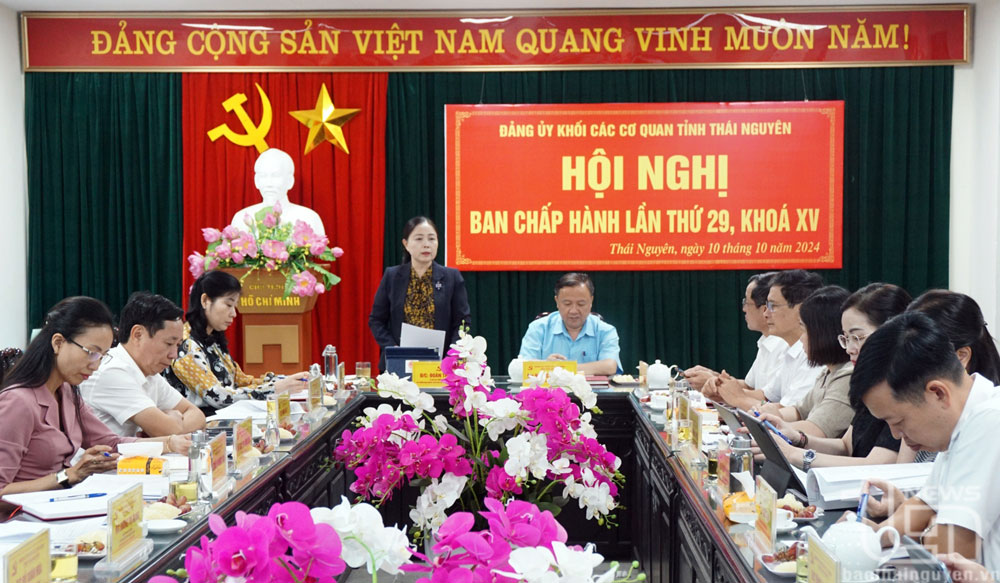 Đảng ủy Khối các cơ quan tỉnh: Tập trung lãnh đạo hoàn thành các mục tiêu, nhiệm vụ