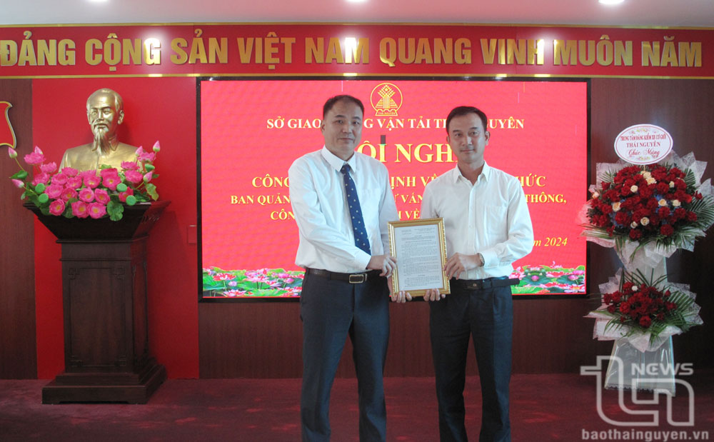 Kiện toàn Ban Quản lý bảo trì và tư vấn xây dựng giao thông Thái Nguyên