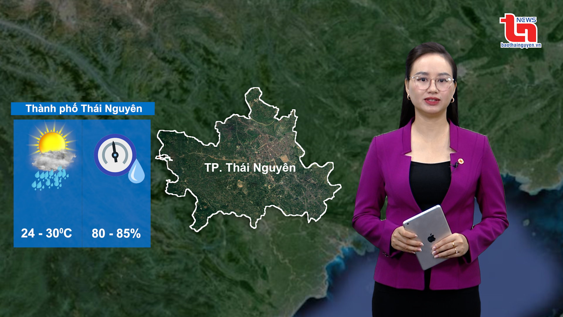 Dự báo thời tiết Thái Nguyên đêm 15 và ngày 16-10