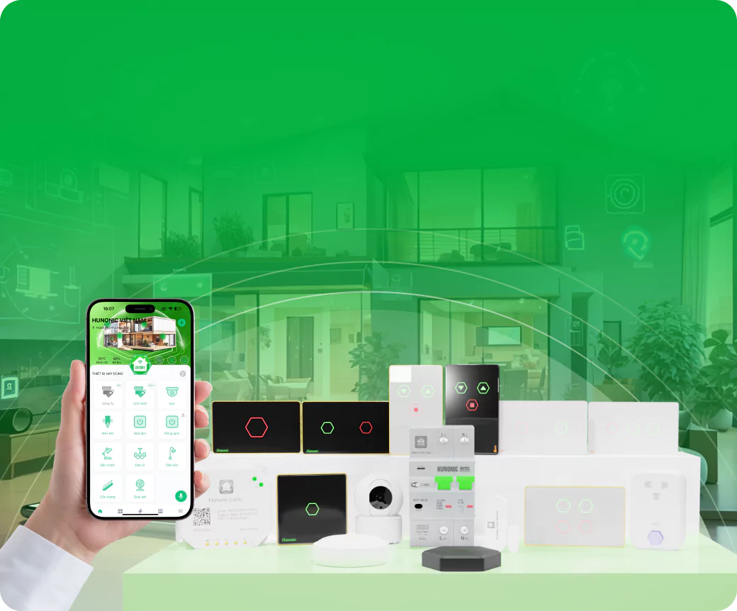  
Hunonic - Đơn vị cung cấp thiết bị điện thông minh chất lượng 2024