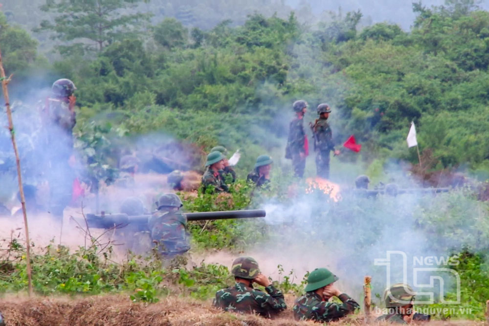 Sư đoàn 346 hoàn thành tốt nhiệm vụ diễn tập bắn đạn thật