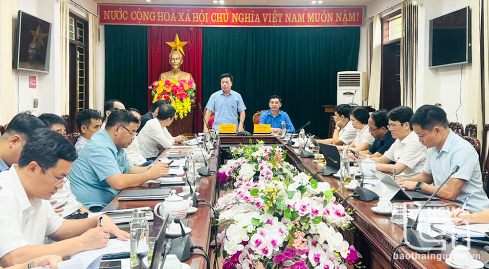 TP. Sông Công: Đôn đốc tiến độ triển khai các dự án ngoài ngân sách
