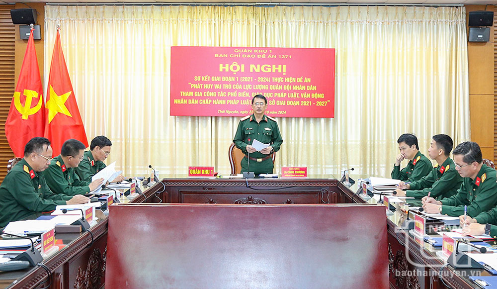 Phát huy vai trò của lực lượng Quân đội tham gia tuyên truyền pháp luật