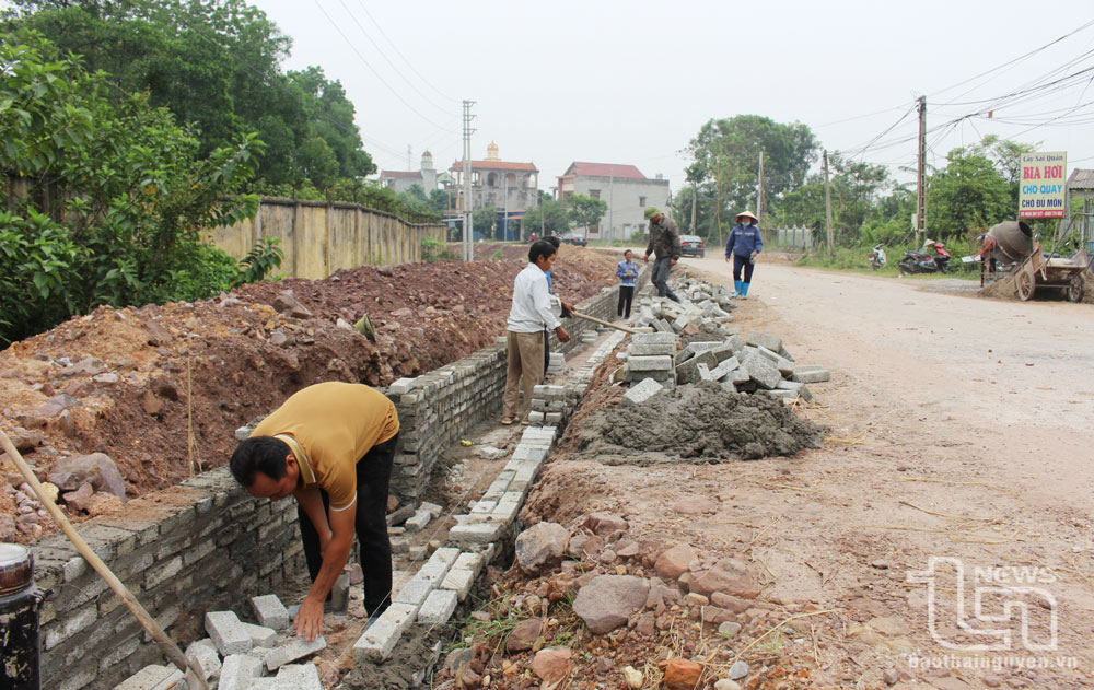TP. Phổ Yên: Đầu tư trên 19 tỷ đồng cải tạo, nâng cấp đường Ba Hàng - Tiên Phong