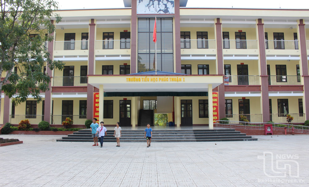 Bảo đảm cơ sở vật chất trường lớp học