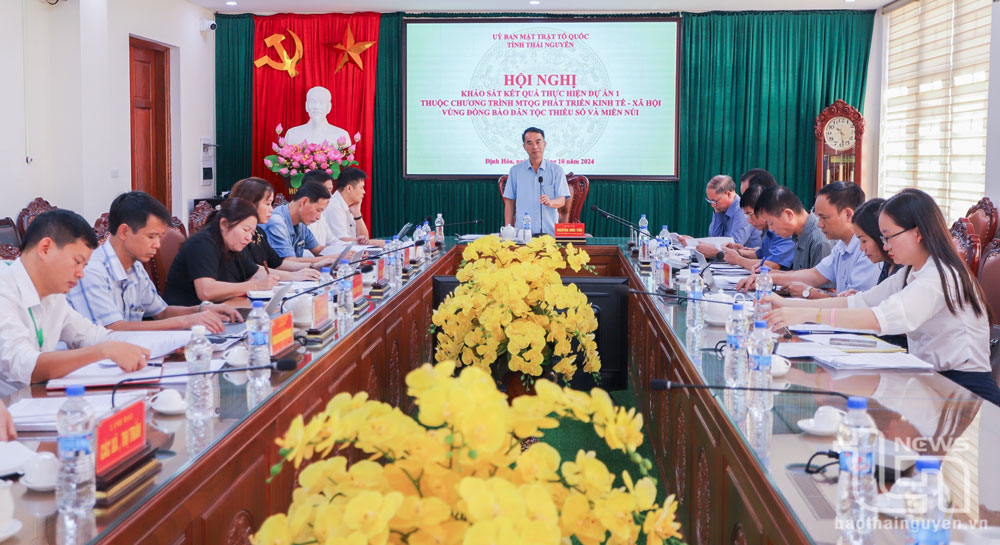 Khảo sát việc hỗ trợ đất ở, đất sản xuất, nước sinh hoạt tại Định Hóa