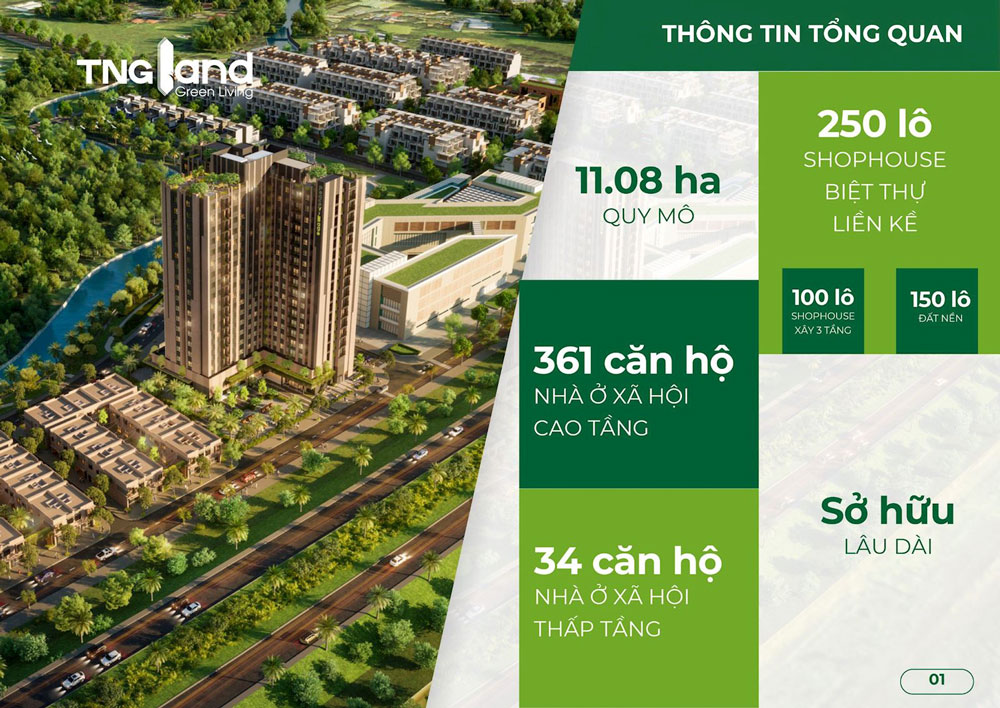 Thông tin dự án nhà ở xã hội - Khu dân cư Đại Thắng.
