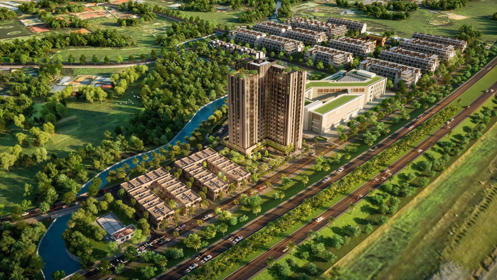 Phối cảnh dự án nhà ở xã hội - Khu dân cư Đại Thắng.