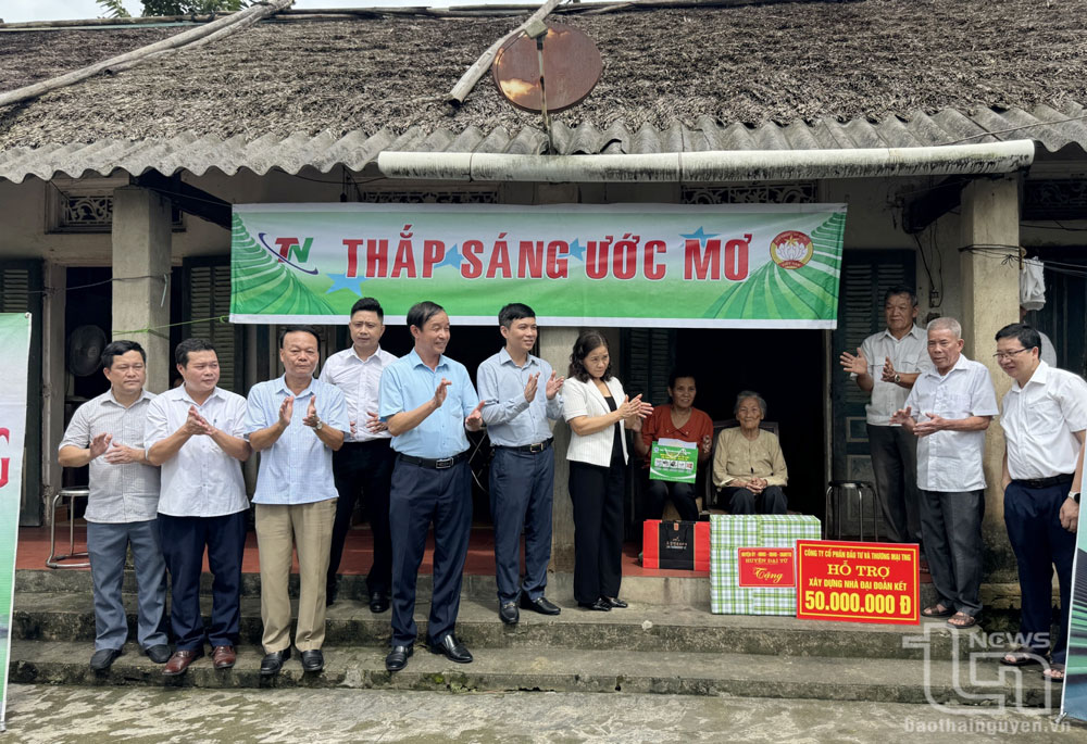Đại Từ: Tháo gỡ khó khăn, xóa nhà tạm, nhà dột nát cho 53 hộ nghèo, cận nghèo