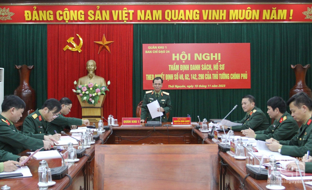 Quân khu 1: Thẩm định gần 3 nghìn hồ sơ đối tượng chính sách