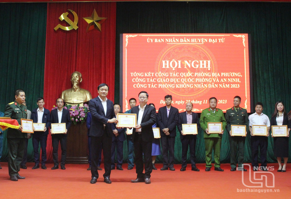 Đại Từ: Tiếp tục thực hiện tốt công tác quốc phòng địa phương