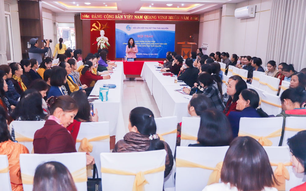 Thái Nguyên: Trên 6.000 gương cán bộ, hội viên phụ nữ tiêu biểu