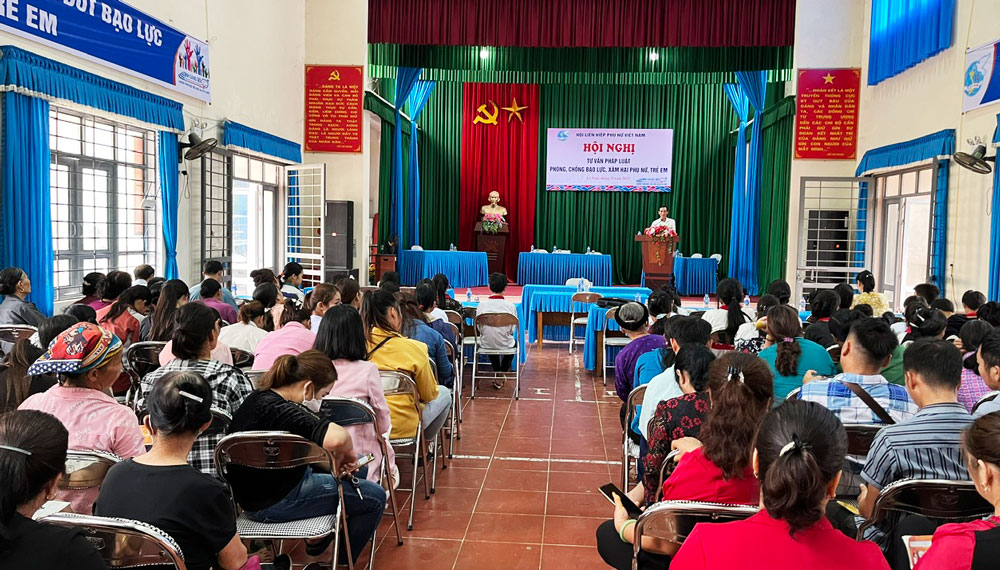 Trung tâm Trợ giúp pháp lý Nhà nước tuyên truyền, phổ biến pháp luật tại xã Cúc Đường (Võ Nhai).