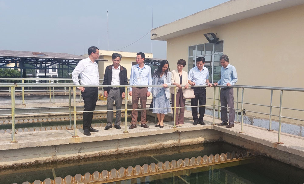 Khảo sát, thẩm định Đề án công nhận TP. Sông Công là đô thị loại II