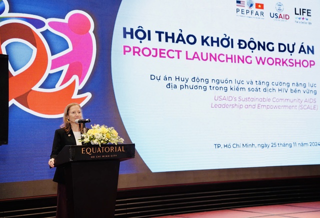 Khởi động dự án ‘Huy động nguồn lực và tăng cường năng lực địa phương trong kiểm soát dịch HIV bền vững’