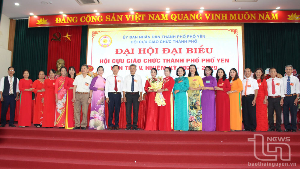 Đại hội Hội Cựu giáo chức TP. Phổ Yên lần thứ V