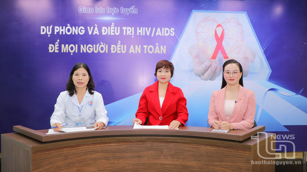 [Giao lưu trực tuyến] Dự phòng và điều trị HIV/AIDS để mọi người đều an toàn