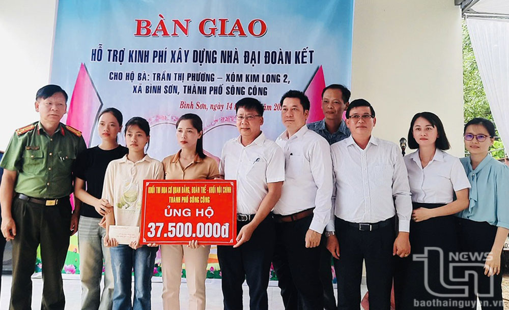 TP. Sông Công hiện thực hóa giấc mơ an cư cho người nghèo