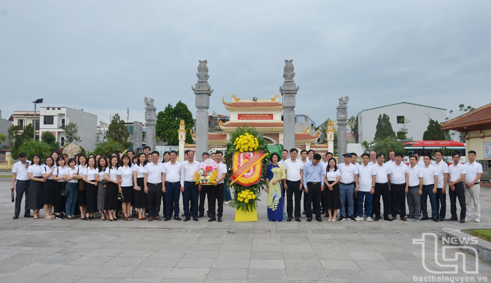 Lớp cao cấp lý luận chính trị Tỉnh ủy Nam Định - Thái Bình thực tế tại Thái Nguyên