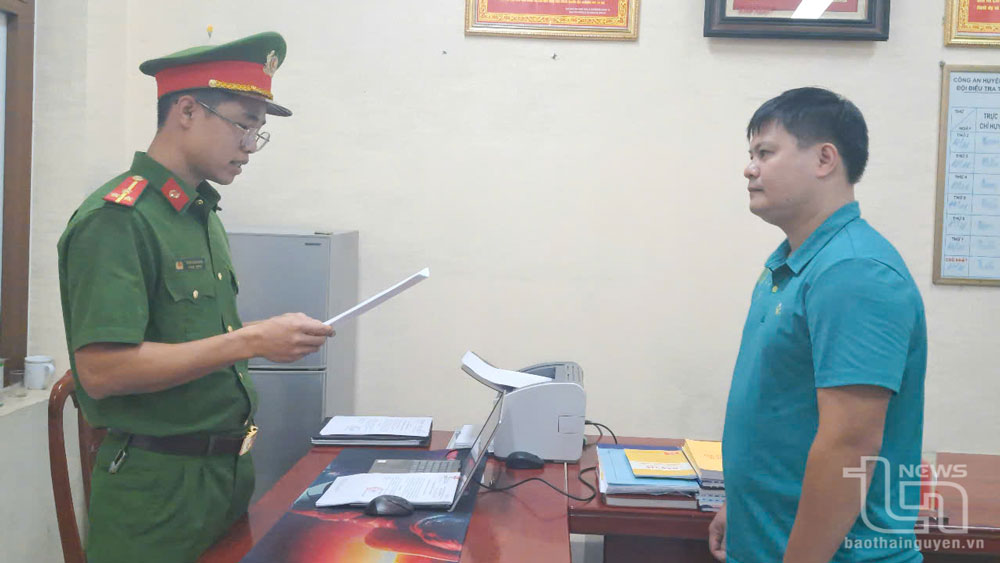 Phú Bình: Khởi tố bị can về hành vi làm giả con dấu của cơ quan, tổ chức
