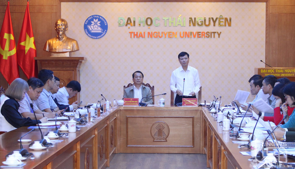 Kiểm tra công tác chuẩn bị đại hội đảng bộ các cấp tại Đại học Thái Nguyên