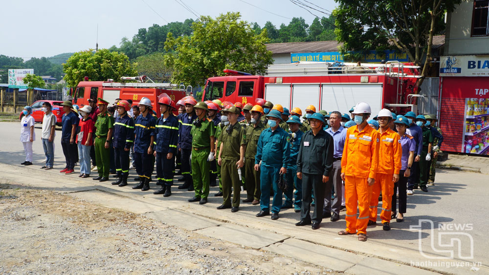 Công tác phối hợp giữa các lực lượng đóng vai trò quan trọng trong phòng cháy chữa cháy.