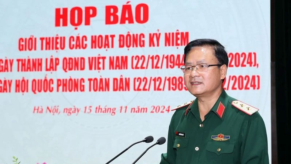 Họp báo giới thiệu các hoạt động kỷ niệm 80 năm Ngày thành lập Quân đội nhân dân Việt Nam