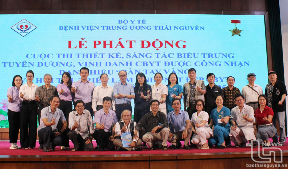 Bệnh viện Trung ương Thái Nguyên: Phát động cuộc thi sáng tác biểu trưng vinh danh cán bộ y tế